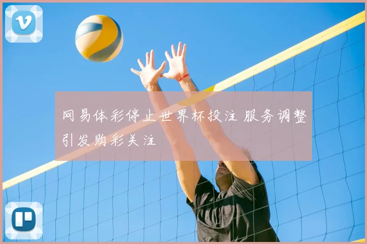 网易体彩停止世界杯投注 服务调整引发购彩关注
