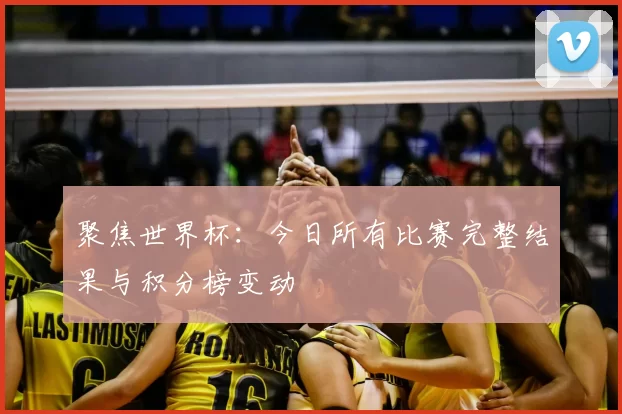 聚焦世界杯:今日所有比赛完整结果与积分榜变动